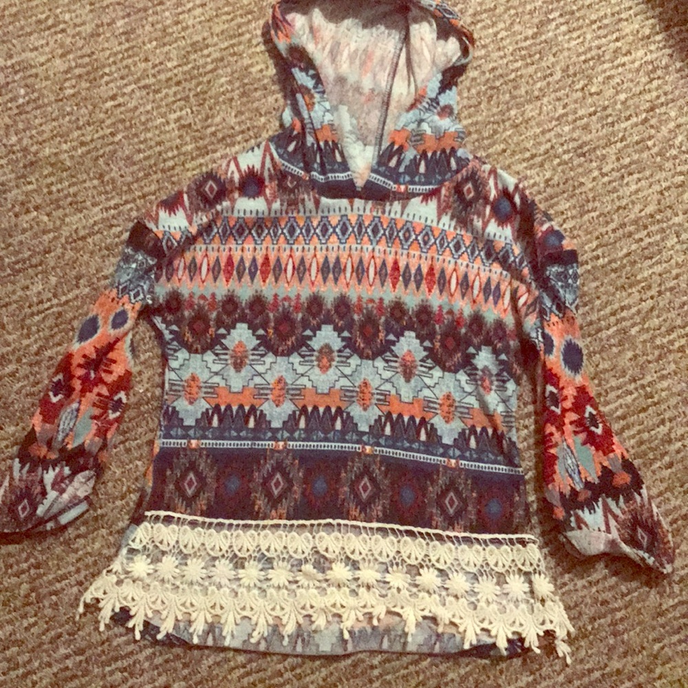 Thin hoodie